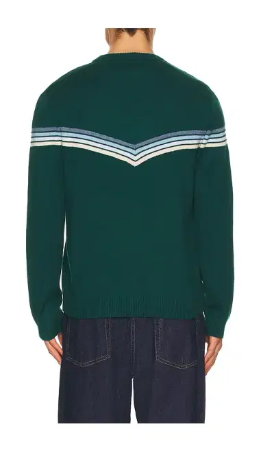 Marine Layer Chevron Varsity Crew Sweater | Thumbnail 2