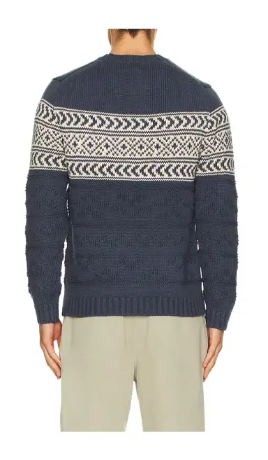 Marine Layer Textured Fair Isle Sweater | Thumbnail 2