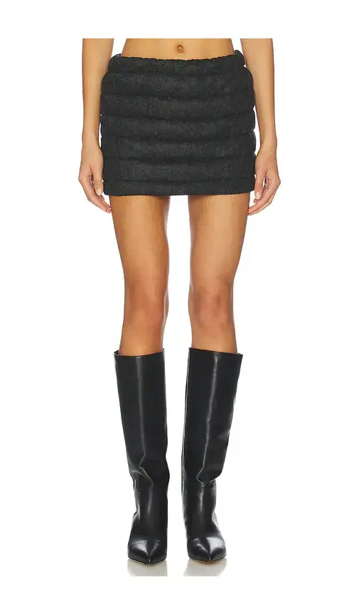 LaQuan Smith Low Rise Mini Skirt