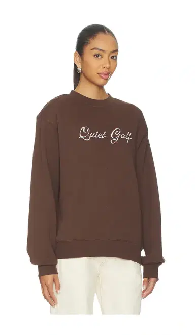 Quiet Golf Hancock Crew Neck Sweatshirt | Thumbnail 2