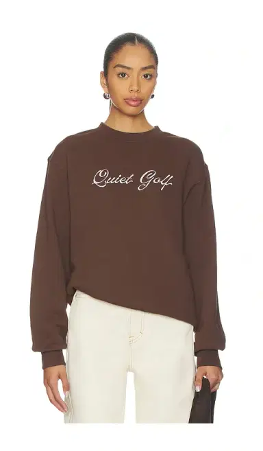 Quiet Golf Hancock Crew Neck Sweatshirt | Thumbnail 1