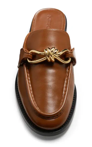 Bottega Veneta Astaire Calfskin Loafer Mules | Thumbnail 4 Bottega Veneta Astaire Calfskin Loafer Mules | Thumbnail 4