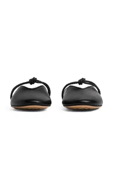 Bottega Veneta Lucia Ballerina Leather Flats | Thumbnail 3 Bottega Veneta Lucia Ballerina Leather Flats | Thumbnail 3