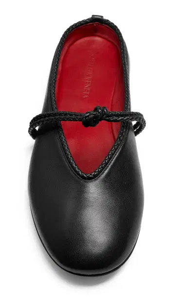 Bottega Veneta Lucia Ballerina Leather Flats | Thumbnail 4 Bottega Veneta Lucia Ballerina Leather Flats | Thumbnail 4