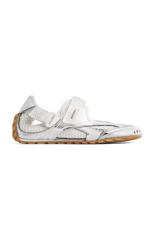 Bottega Veneta Orbit Mesh Mary-Jane Sneakers