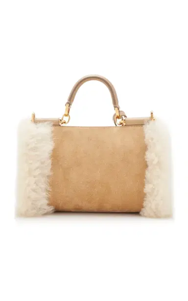 Dolce & Gabbana My Sicily Shearling Top Handle Bag | Thumbnail 5 Dolce & Gabbana My Sicily Shearling Top Handle Bag | Thumbnail 5