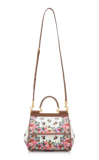 Dolce & Gabbana Re-Edition 2000's Sicily Canvas Floral Bag | Thumbnail 4