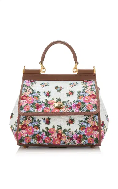 Dolce & Gabbana Re-Edition 2000's Sicily Canvas Floral Bag | Thumbnail 1
