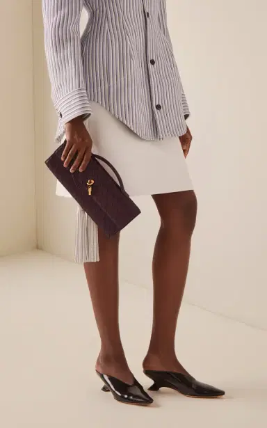 Bottega Veneta Andiamo Intrecciato Leather Clutch | Thumbnail 2 Bottega Veneta Andiamo Intrecciato Leather Clutch | Thumbnail 2