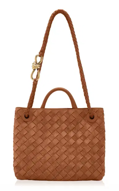 Bottega Veneta Small Andiamo Intrecciato Suede Bag | Thumbnail 7 Bottega Veneta Small Andiamo Intrecciato Suede Bag | Thumbnail 7