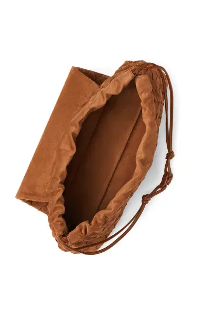 Bottega Veneta Giorno Intrecciato Suede Bag | Thumbnail 5