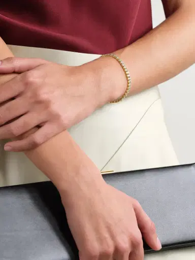 Anita Ko 18-karat Gold Diamond Tennis Bracelet | Thumbnail 2