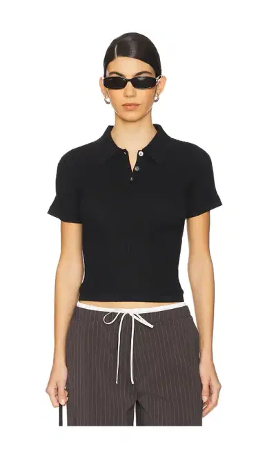 Guest In Residence Shrunken Polo Top | Thumbnail 1