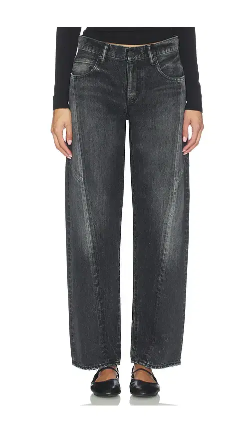 Moussy Vintage Largo Remake Wide Tapered Jeans