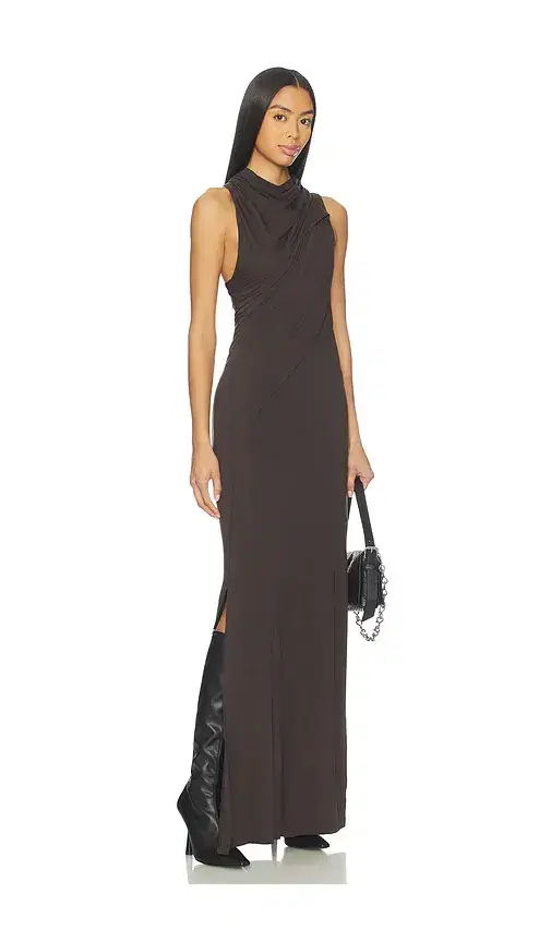 Sleeveless Wind Maxi Dress