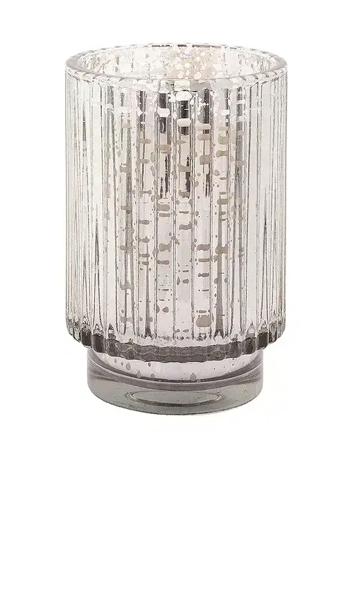 Cypress & Fir 12oz Silver Tall Candle