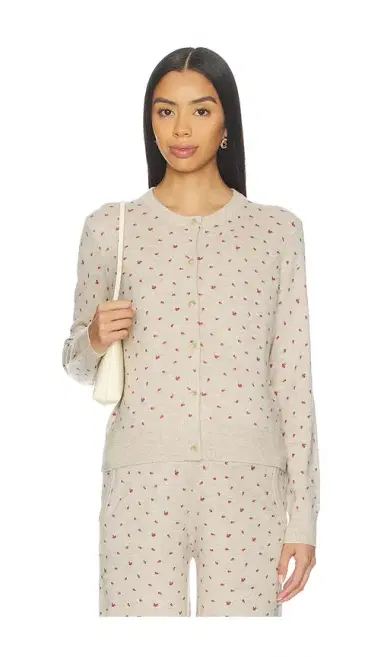 Hatch The Nora Floral Knit Cardigan | Thumbnail 1