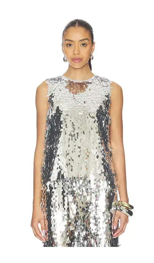 Shirley Sequin Top