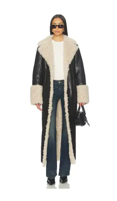 LAMARQUE Polly Faux Fur Trench Coat | Thumbnail 2 LAMARQUE Polly Faux Fur Trench Coat | Thumbnail 2