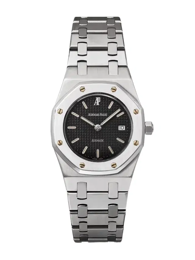+ Audemars Piguet Vintage 1990s Royal Oak Automatic 30mm Stainless Steel Watch, Ref. No. 14470st