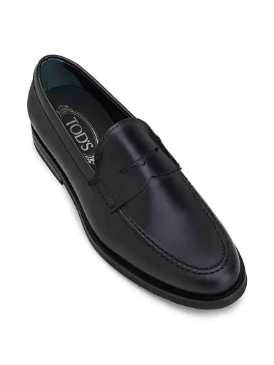 Tod's Men's Formale Leather Loafers - Black | Thumbnail 2 Tod's Men's Formale Leather Loafers - Black | Thumbnail 2