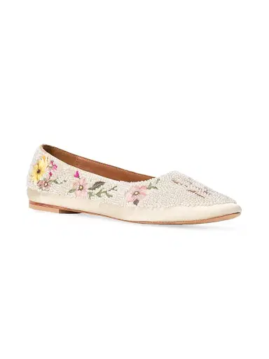 Staud Women's Alba Beaded Ballet Flats - Do Not Disturb - Size 10.5 | Thumbnail 2