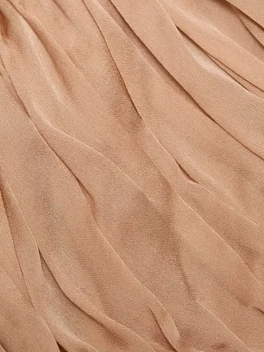 Ulla Johnson Women's Pleated Silk Gown - Sand | Thumbnail 7 Ulla Johnson Women's Pleated Silk Gown - Sand | Thumbnail 7