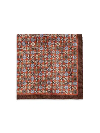 Saks Fifth Avenue Men's Floral Silk Pocket Square | Thumbnail 1 Saks Fifth Avenue Men's Floral Silk Pocket Square | Thumbnail 1