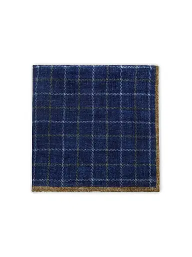 Saks Fifth Avenue Men's Plaid Silk Pocket Square | Thumbnail 1 Saks Fifth Avenue Men's Plaid Silk Pocket Square | Thumbnail 1