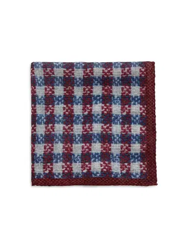 Saks Fifth Avenue Men's Plaid Silk Pocket Square | Thumbnail 1 Saks Fifth Avenue Men's Plaid Silk Pocket Square | Thumbnail 1