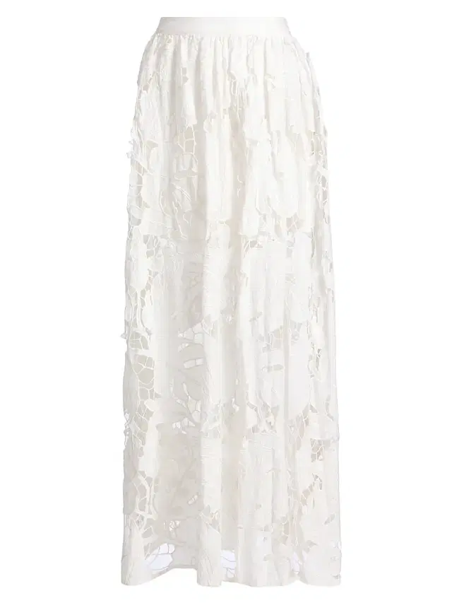 AMUR Women's Mich Eyelet Maxi Skirt -