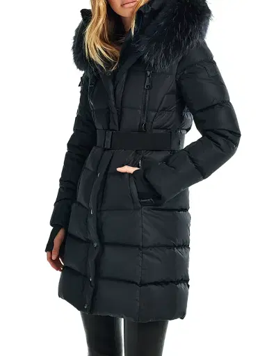 Sam. Women's Infinity Shearling-Trimmed Hood Down Jacket | Thumbnail 2 Sam. Women's Infinity Shearling-Trimmed Hood Down Jacket | Thumbnail 2