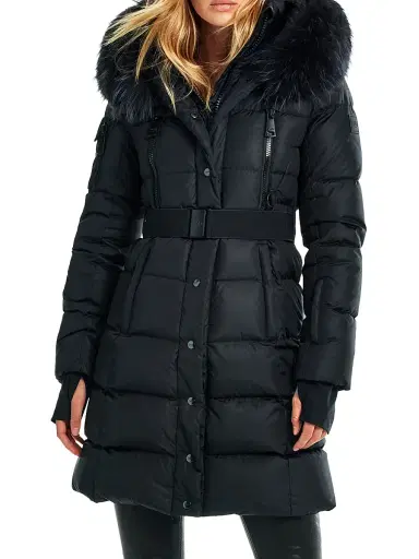 Sam. Women's Infinity Shearling-Trimmed Hood Down Jacket | Thumbnail 1 Sam. Women's Infinity Shearling-Trimmed Hood Down Jacket | Thumbnail 1