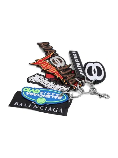 Balenciaga Women's Charm Keychain Patches | Thumbnail 2 Balenciaga Women's Charm Keychain Patches | Thumbnail 2