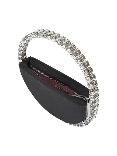 L'Alingi Women's Eternity Embellished-Handle Satin Clutch | Thumbnail 3 L'Alingi Women's Eternity Embellished-Handle Satin Clutch | Thumbnail 3