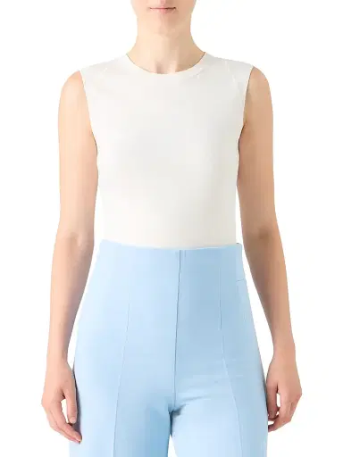 Akris Women's Silk Knit Crewneck Top | Thumbnail 3 Akris Women's Silk Knit Crewneck Top | Thumbnail 3