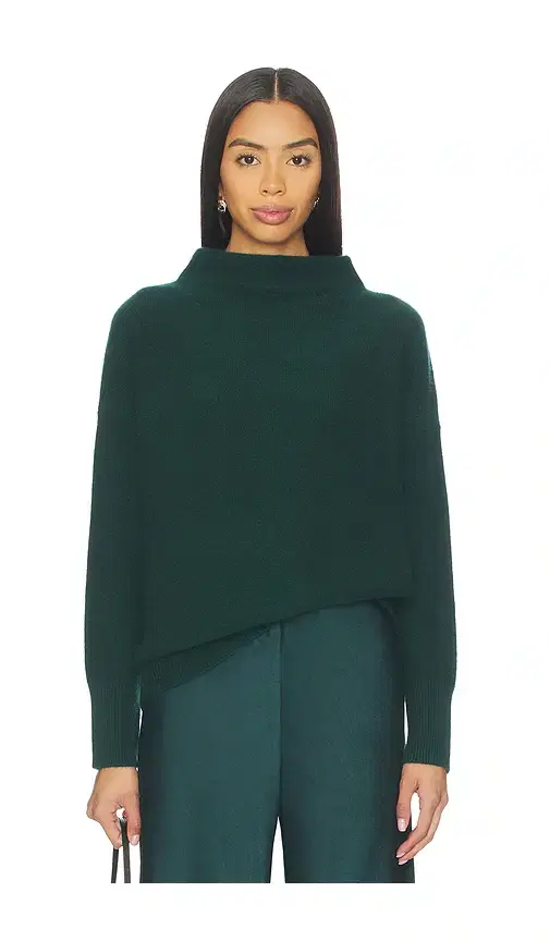 Vince Boiled Funnel Neck Pullover