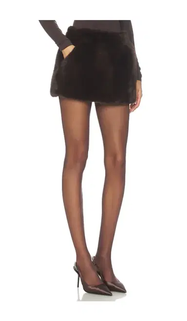 Susanna Chow Sydney Faux Fur Skirt | Thumbnail 2