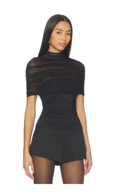 SEROYA Laila Mesh Top | Thumbnail 2