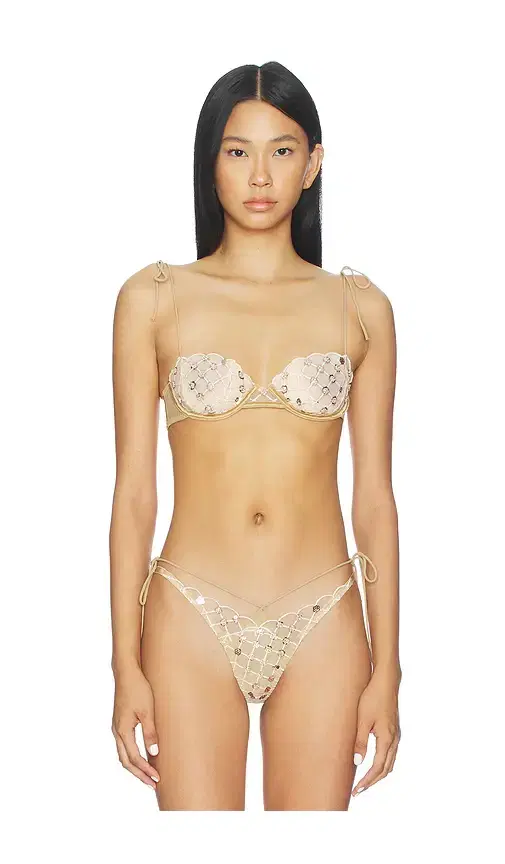 For Love & Lemons Dazzle Me Underwire Bra