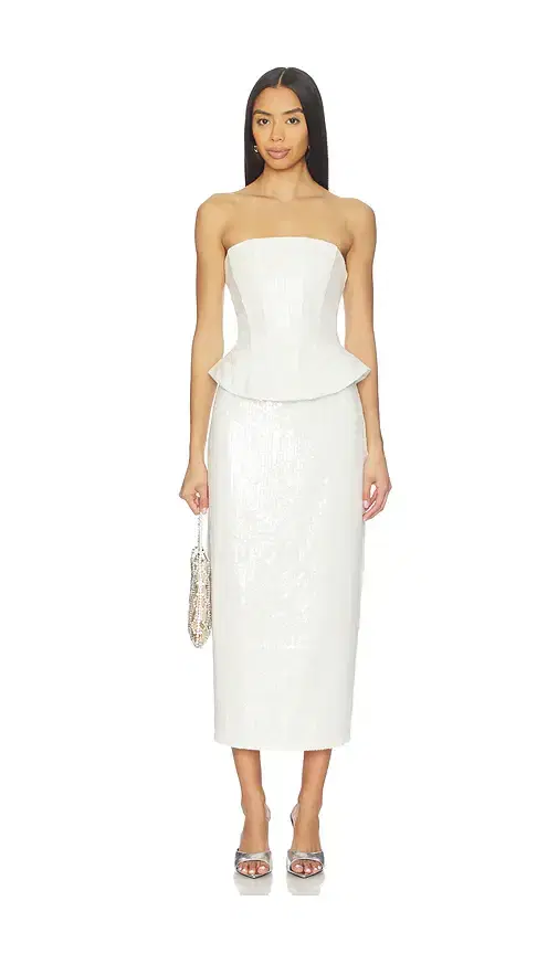 Alexia Sequin Midi Dress