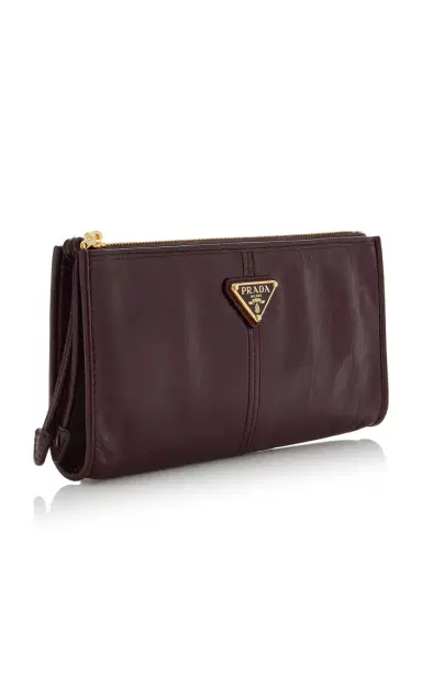 Prada Leather Pouch | Thumbnail 3 Prada Leather Pouch | Thumbnail 3