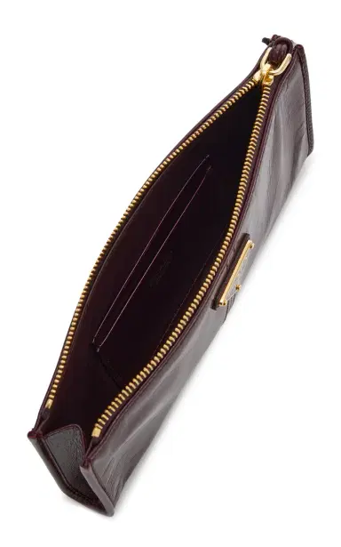 Prada Leather Pouch | Thumbnail 5 Prada Leather Pouch | Thumbnail 5