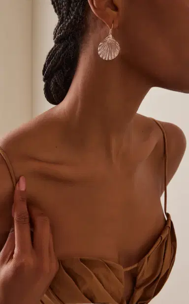 TEN THOUSAND THINGS Crystal Fan Stone Earring | Thumbnail 2 TEN THOUSAND THINGS Crystal Fan Stone Earring | Thumbnail 2