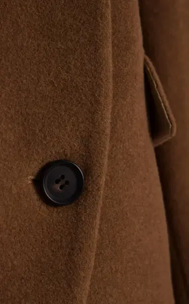 House of Dagmar Short Curved Wool-Blend Jacket | Thumbnail 5