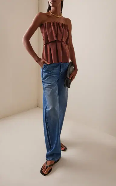 House of Dagmar Sculpted Tube Top | Thumbnail 3