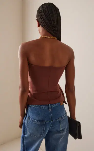 House of Dagmar Sculpted Tube Top | Thumbnail 4