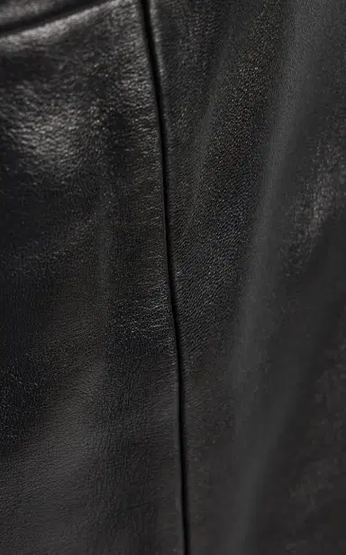 House of Dagmar Leather Midi Skirt | Thumbnail 5