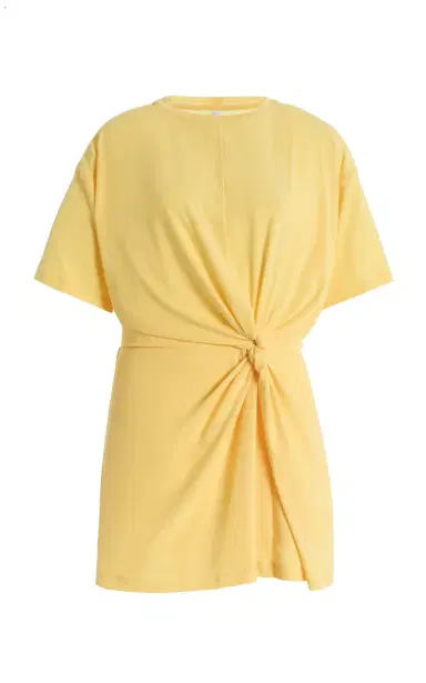 Significant Other Carrey Twisted Jersey Mini T-Shirt Dress | Thumbnail 1