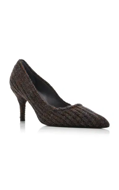 Prada Knit Wool Pumps | Thumbnail 4